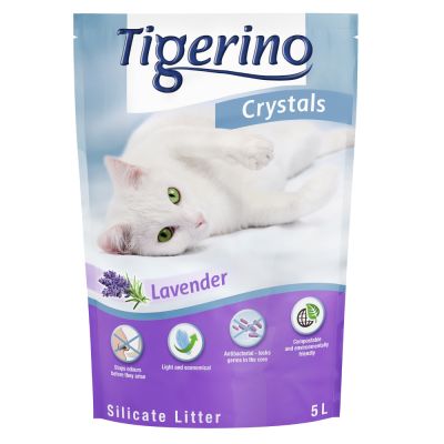 Tigerino Crystals levanduľa podstielka