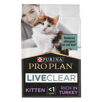 Purina Pro Plan LiveClear Kitten s morčacím